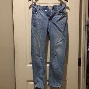 Everlane womens The 90’s Cheeky Jean High Rise/High Waist Button fly 25R